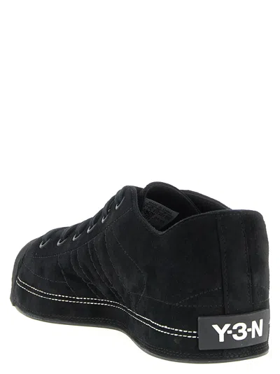 Y-3 X Nbhd Capsule Nizzastar Lo Sneakers In Black