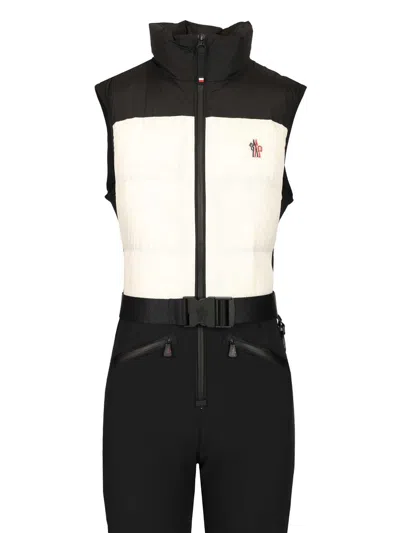 Moncler Padded Ski Suit Jewelry Black In Black