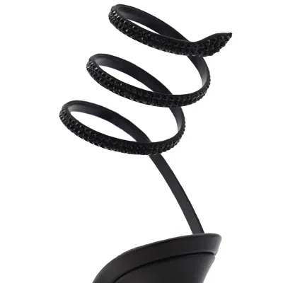 René Caovilla Sandals Black In Black