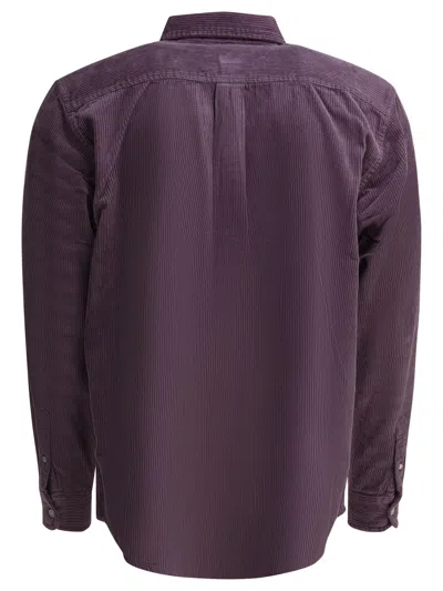 Carhartt Wip Shirts In Purple