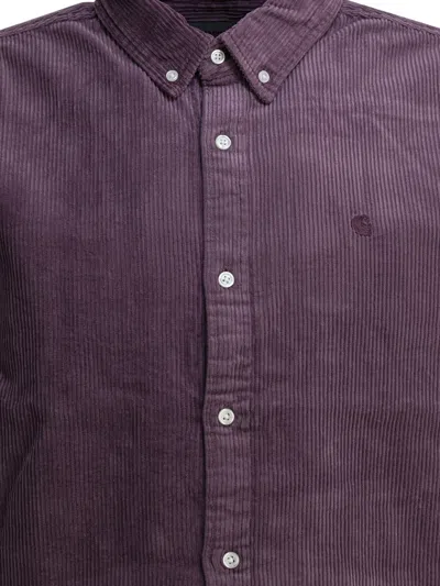 Carhartt Wip Shirts In Purple