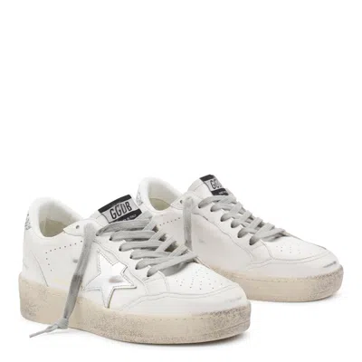 Golden Goose Sneakers White In White
