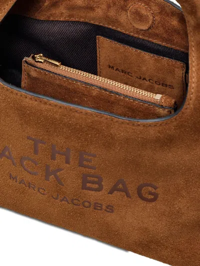 Marc Jacobs The Mini Sack Suede Leather Hobo Bag