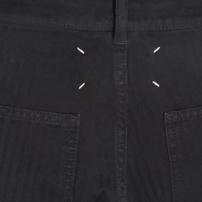 Maison Margiela Trousers Stone Wash Blue In Blue