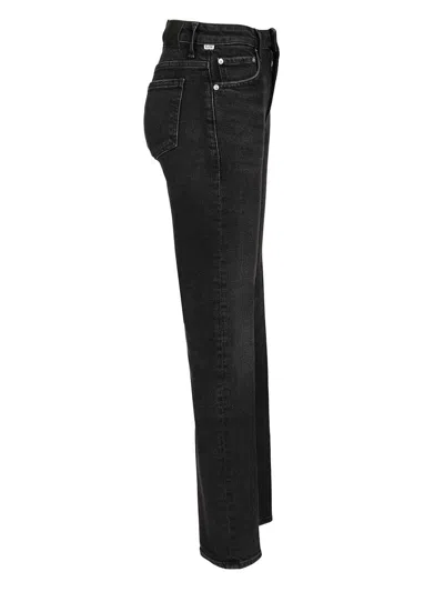 Citizen Of Humanity Zurie Trousers Black In Black