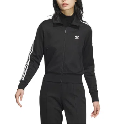 Adidas Originals (wmns) Adidas Retro Trefoil Sports Jacket 'black'