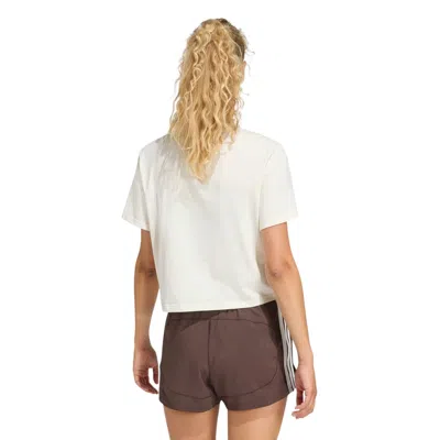 Adidas Originals (wmns) Adidas X Les Mills Movers Graphic T-shirt 'off White'