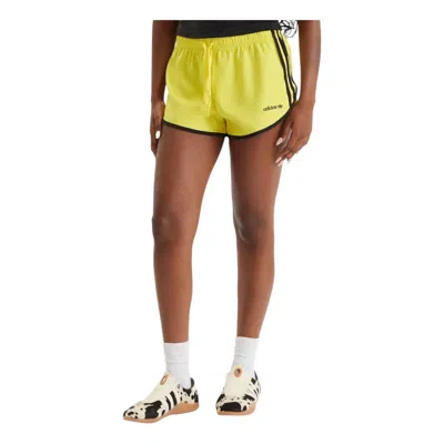 Adidas Originals (wmns) Adidas Short Sprinter Shorts 'pure Sulfur' In Yellow