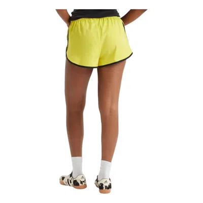 Adidas Originals (wmns) Adidas Short Sprinter Shorts 'pure Sulfur' In Yellow