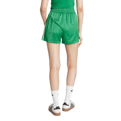Adidas Originals (wmns) Adidas Pinstripe Satin Shorts 'green'