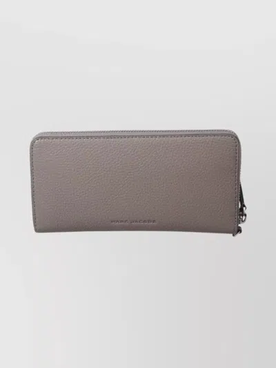 Marc Jacobs Continental Style Wallet Wrist Strap In Brown