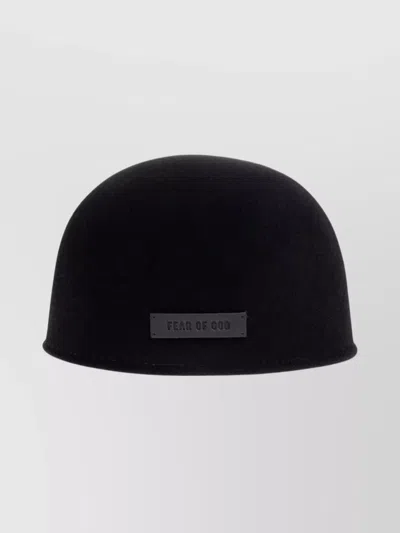 Fear Of God Curved Brim Bonnie Hat For Everyday Wear In Black
