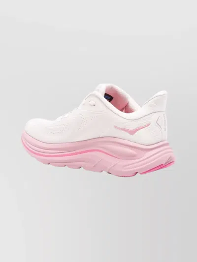 Hoka Stylish Lace-up Footwear Mesh Panels In Multi