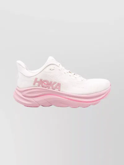 Hoka Stylish Lace-up Footwear Mesh Panels In Multi