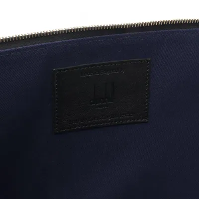 Pre-owned Dunhill Black Leather Clutch Bag ()