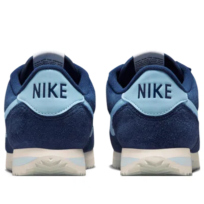Nike Cortez Suede Sneaker In Blue
