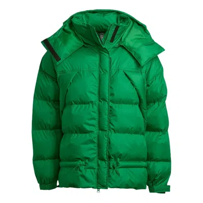 Adidas Originals (wmns) Adidas By Stella Mccartney Mid-length Padded Winter Jacket 'green'