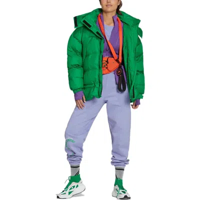 Adidas Originals (wmns) Adidas By Stella Mccartney Mid-length Padded Winter Jacket 'green'