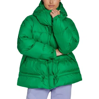 Adidas Originals (wmns) Adidas By Stella Mccartney Mid-length Padded Winter Jacket 'green'