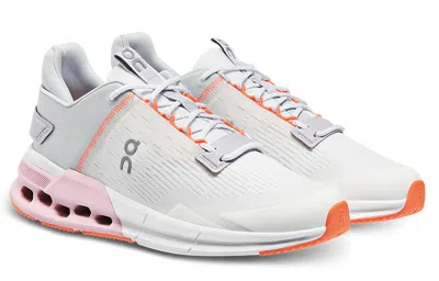 On Running (wmns)  Cloudnova 'flux Undyed White Zephyr' In Multi