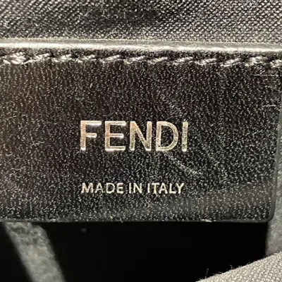 Pre-owned Fendi Blue Leather Shoulder Bag Sling Bag ()