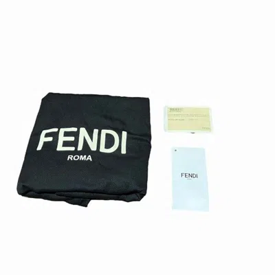 Pre-owned Fendi Blue Leather Shoulder Bag Sling Bag ()