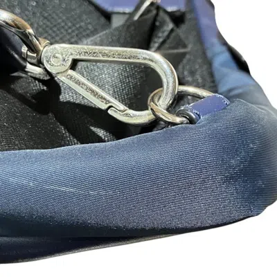 Pre-owned Fendi Blue Leather Shoulder Bag Sling Bag ()