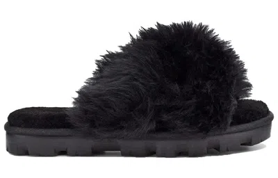 Ugg (wmns)  Fuzzalicious Black Slippers