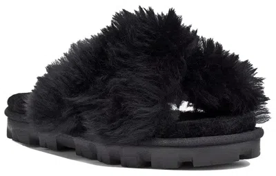 Ugg (wmns)  Fuzzalicious Black Slippers