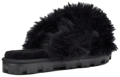 Ugg (wmns)  Fuzzalicious Black Slippers