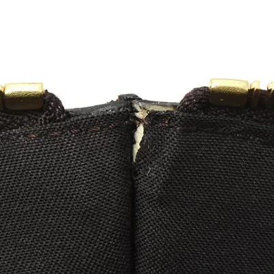Pre-owned Fendi Zucca Brown Leather Clutch Bag ()
