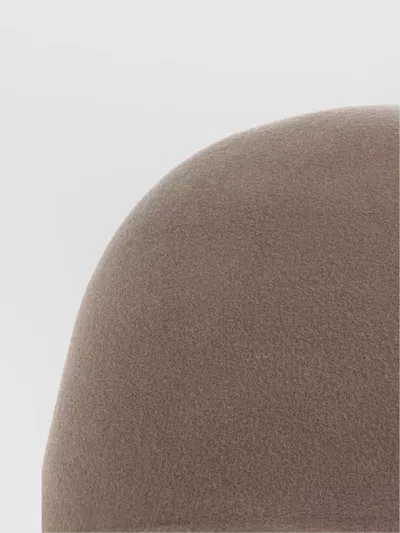 Fear Of God Soft Textured Rounded Crown Cap In Brown