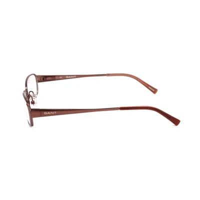 Gant Brown Metal Glasses  (frames) In Gold