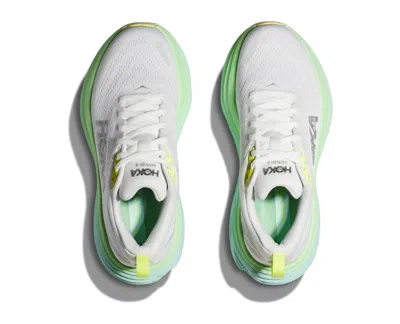 Hoka (wmns)  One One Bondi 8 'blanc De Blanc Sunlit Ocean' In Multi