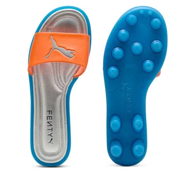 Puma X Fenty Chic Slides In Blue