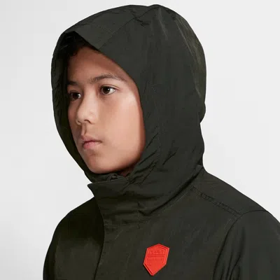 Nike (gs)  B Nk Lebron Jacket Sequoia In Green