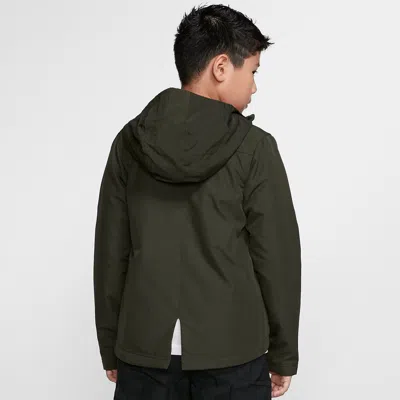 Nike (gs)  B Nk Lebron Jacket Sequoia In Green