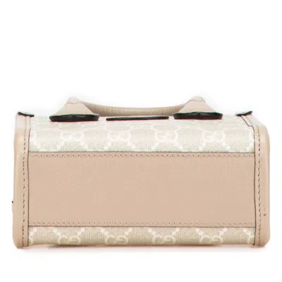 Pre-owned Gucci Beige Pvc Leather Handbag Shoulder Bag () In Sand