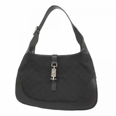 Pre-owned Gucci Black Canvas Shoulder Bag ()
