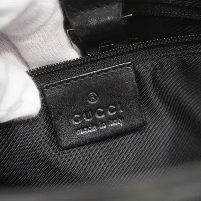 Pre-owned Gucci Black Canvas Shoulder Bag ()