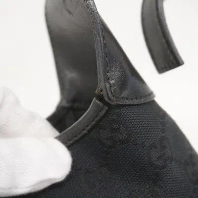 Pre-owned Gucci Black Canvas Shoulder Bag ()