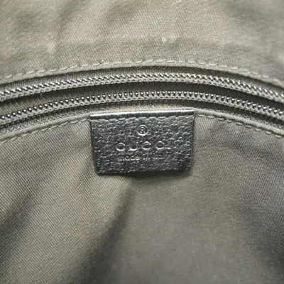 Pre-owned Gucci Black Canvas Shoulder Bag ()