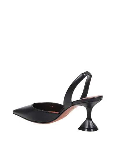 Amina Muaddi Women's Holly Leather Slingback Pumps In Multi