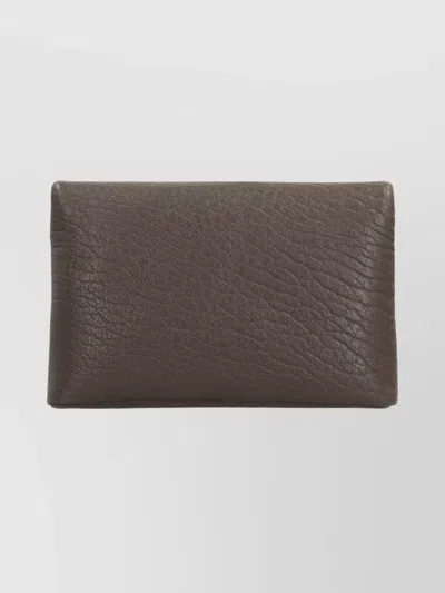 Saint Laurent Leather Shoulder Bag Chain Strap In Brown