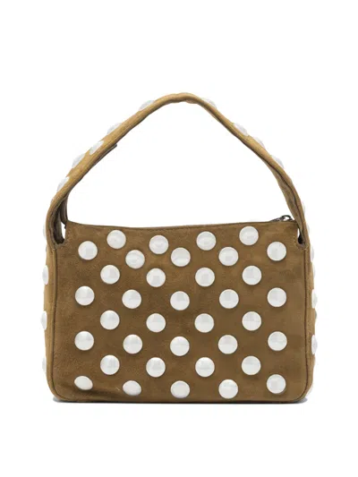 Khaite "elena" Handbag In Nude