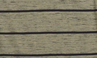 Hurley Kids' Stripe Cloud Slub Pullover Hoodie In Gray