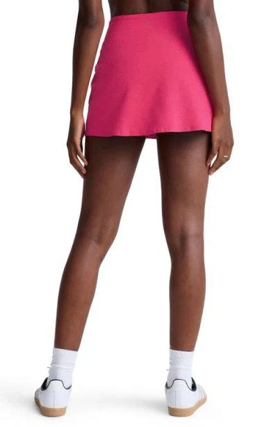 Beyond Yoga Points Crossover Skort In Pink
