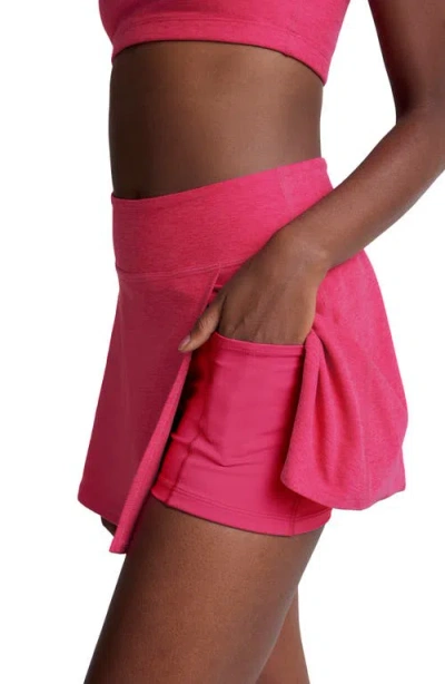 Beyond Yoga Points Crossover Skort In Pink