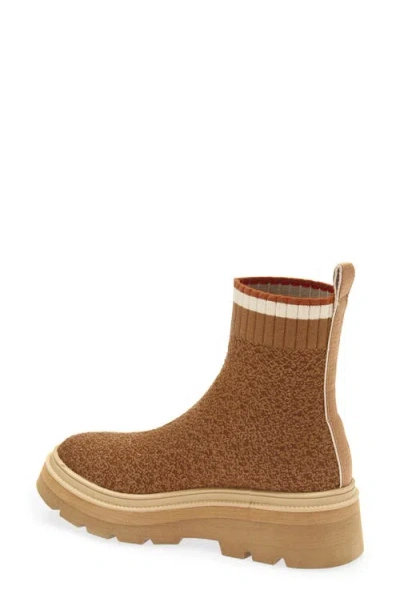 Söfft Provea Platform Sock Boot In Brown