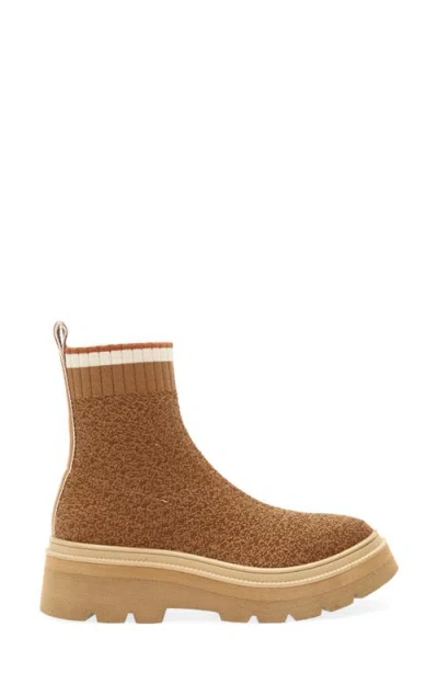 Söfft Provea Platform Sock Boot In Brown